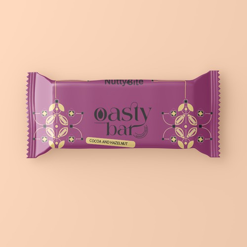 packaging design for a bar chocolate