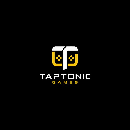 minimal logo design for gaming development studio 