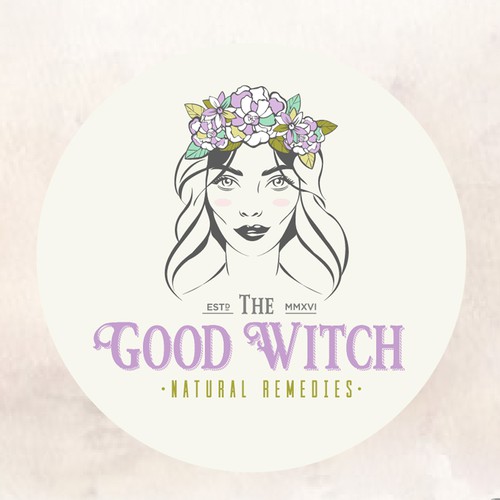 Logo for natural cosmetics brand