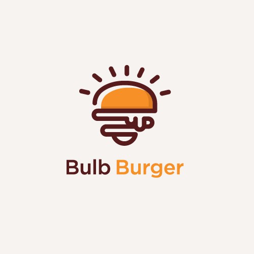 Logo Designs For Bulb Burger