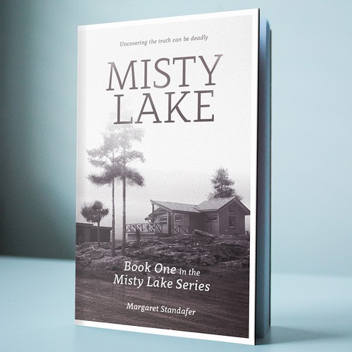 Cover design for the romance novel Misty Lake