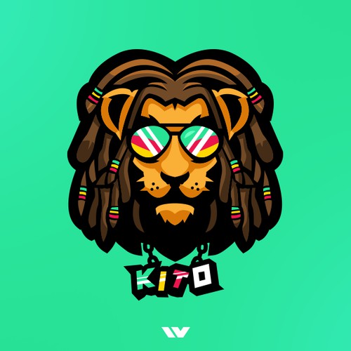 Kito - Lion Mascot Logo