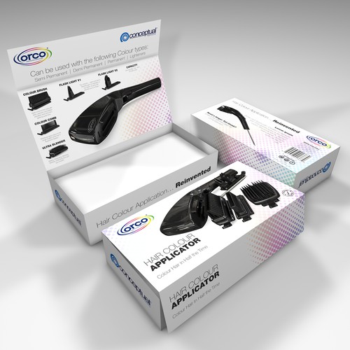 Minimalistic package design concept for Orco