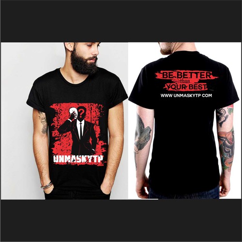 unmaskYTP.com t-shirt
