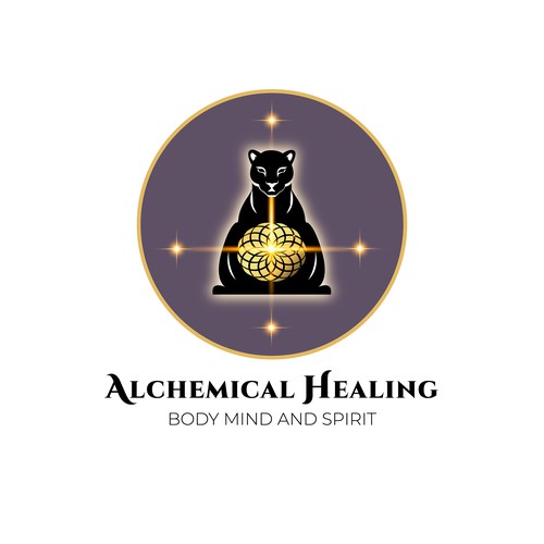 Jaguar healing logo