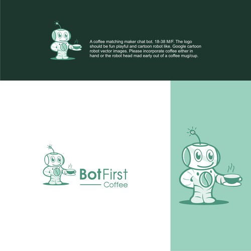 Bot first, Coffee