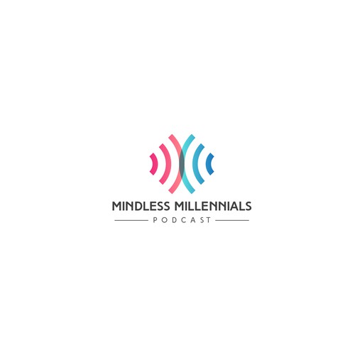 Logo for Mindless Millennials Podcast