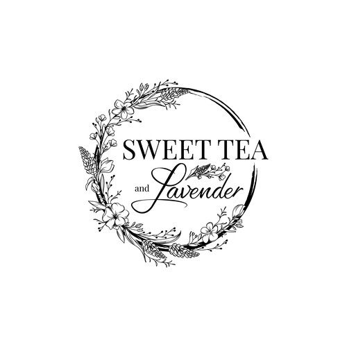 Sweet Tea and Lavender Logo