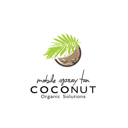 coconut logo design