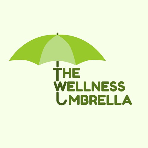 The wellness umbrella logo