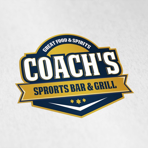 Sports Bar logo design