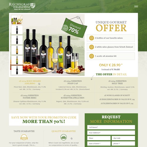 Product Offer Page 