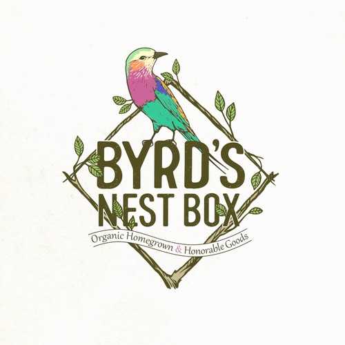 bird logo for Byrd's nest box