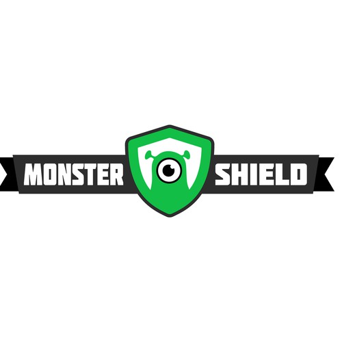 Create a logo for MonsterShield