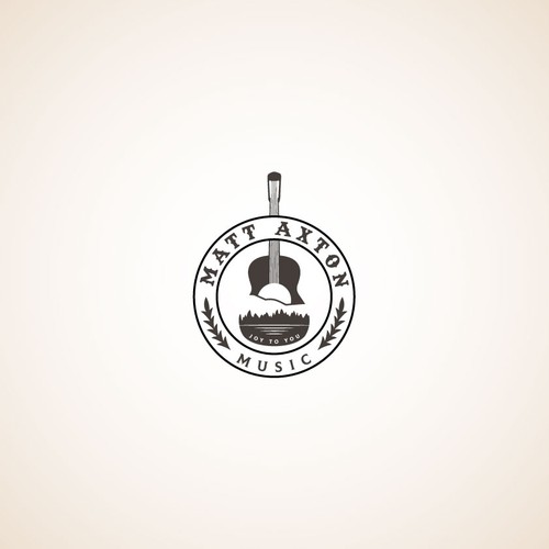 Logo for the American singer Matt Axton