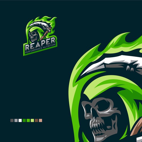 REAPER mascot design