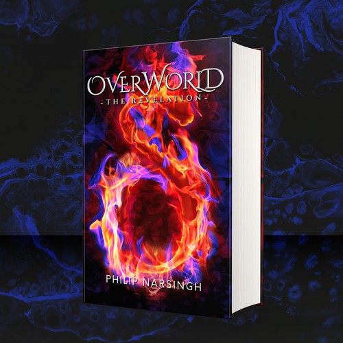 Fantasy Novel Book Cover about clashing worlds
