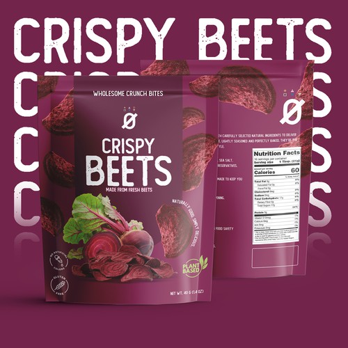 Beetroot Snack Packaging Design