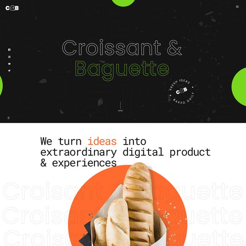 Creative and quirky Website Design for Boutique digital marketing agency 