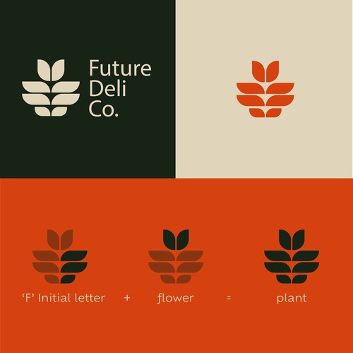 Future Deli Logo design