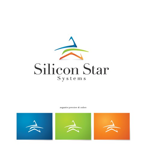 logo and business card for Silicon Star Systems