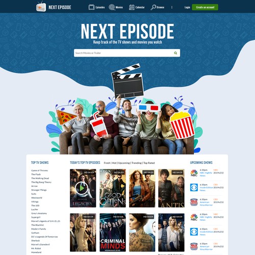 Movie Homepage