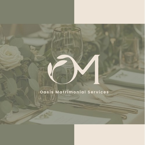  Oasis Matrimonial Services Logo Design