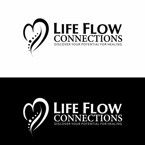 Life Flow Logo Design 