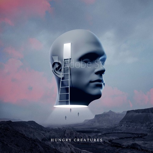 Album cover for acoustic / electronic band - Hungry Creatures