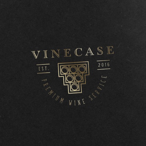 Logo for a wine company