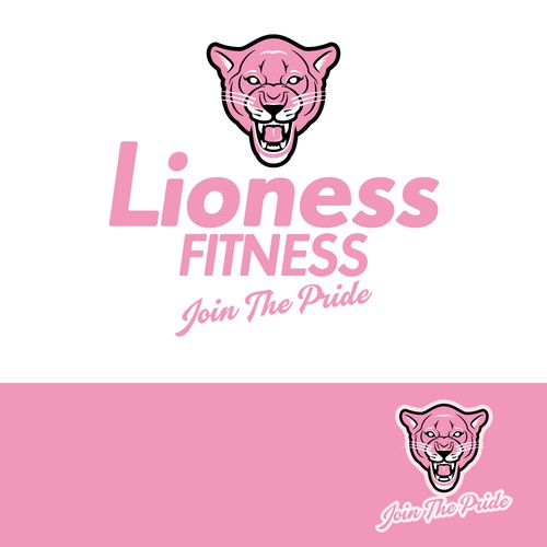 Logo concept for female fitness center