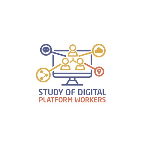 Winner logo competition of Study of Digital Platform Workers