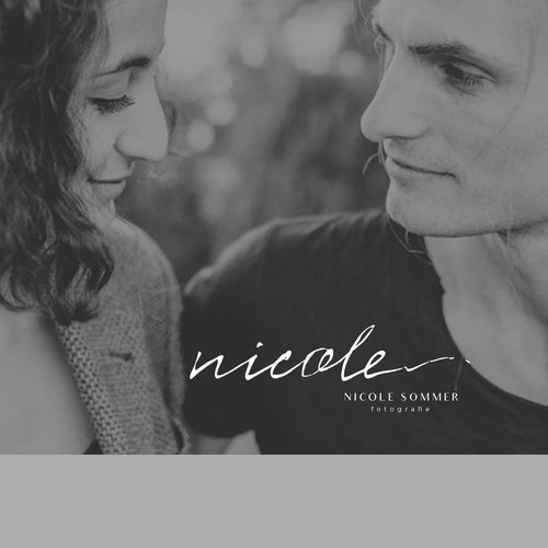 Signature logo design for Nicole Sommer Photography