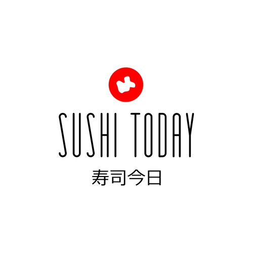 Create a logo for an All-You-Can-Eat restaurant called 'Sushi Today'