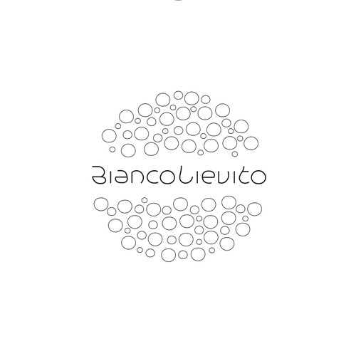 CUSTOM FONT LOGO for a website focused on Patisserie and Sourdough