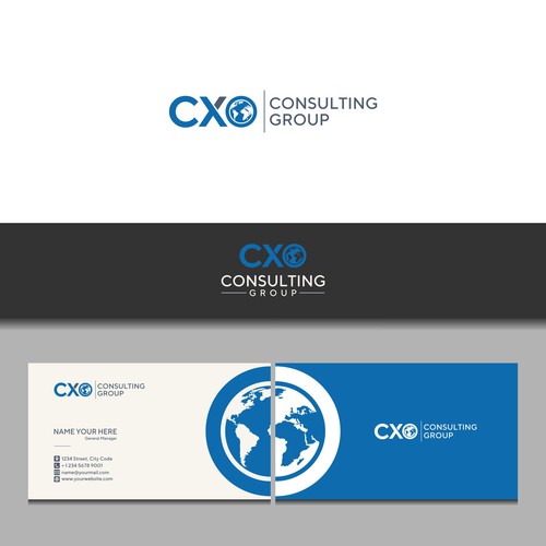 Sweet “C Suite” logo design for CxO