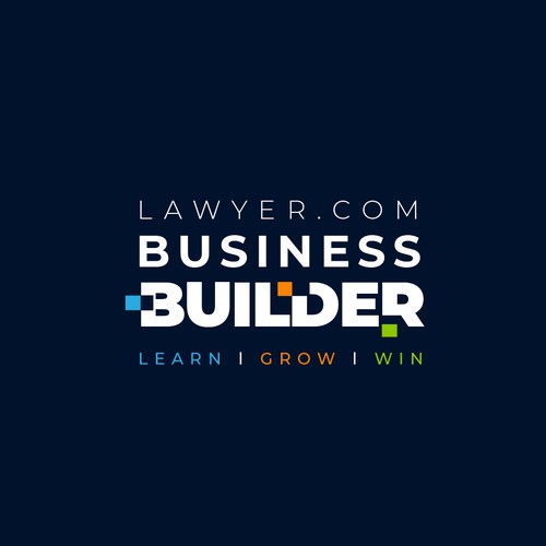 Logo that pops for Lawyer.com Business Builder