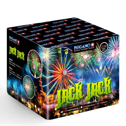 BUGANO - JACK JACK Fireworks Packaging