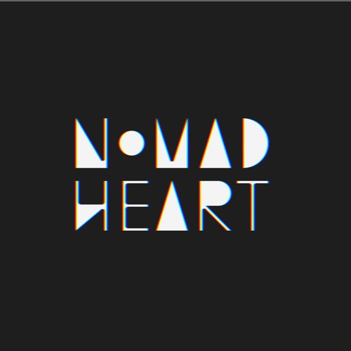 Nomad Heart Logotype: Art Deco Nomadic Reinvention