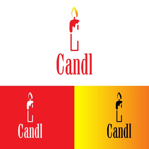 Bold logo for "Candl"