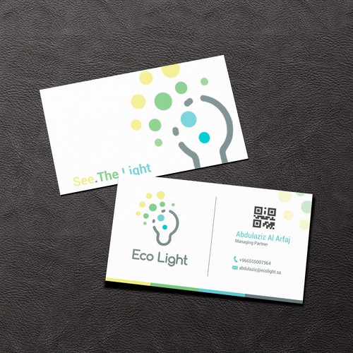 Eco Light business card