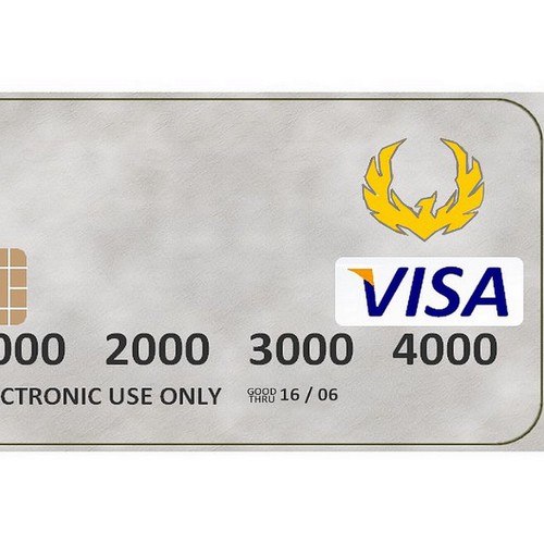 Design a VISA card