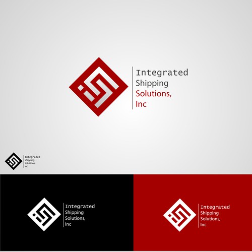 Logo and Business Card for ISS (Integrated Shipping Solutions)