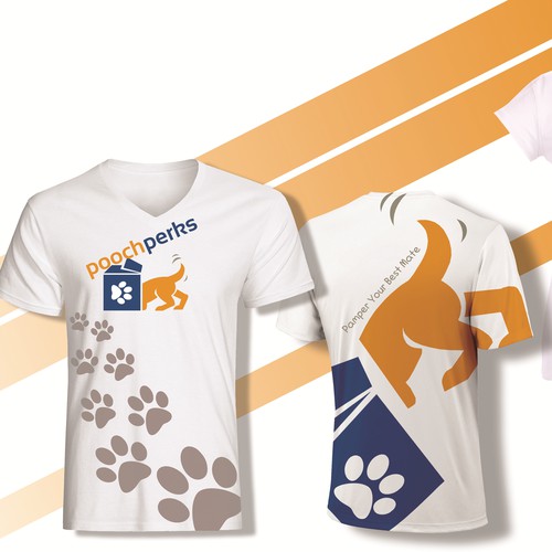 Design an amazing shirt for an online dog business