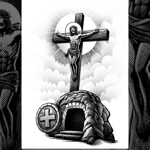 Jesus tattoo