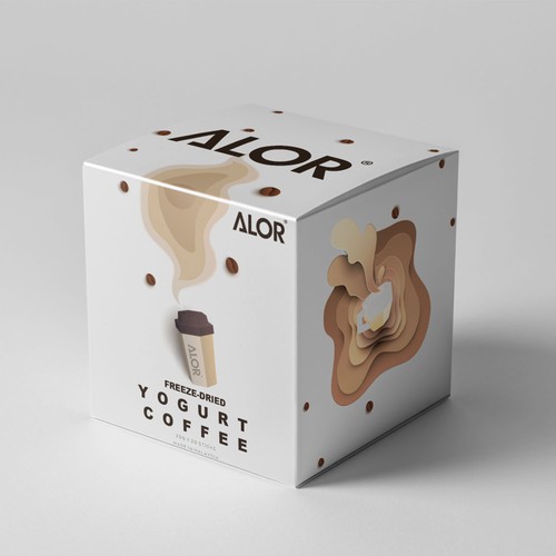 Coffee Label Design 