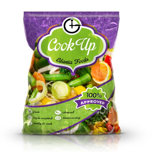 Edanta Foods needs a new Word Mark and product packaging