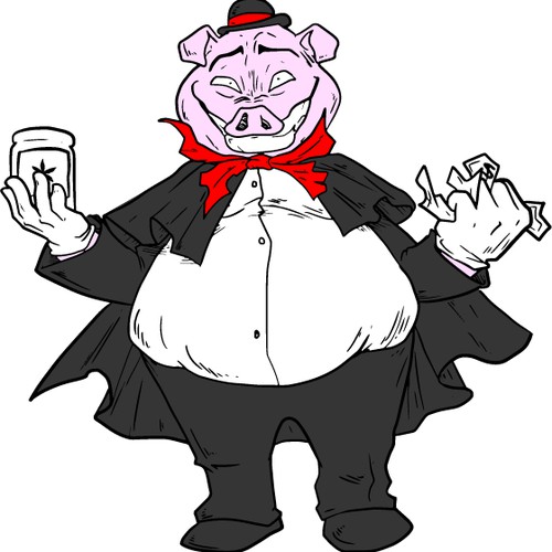 The Evil Baron (pig version)