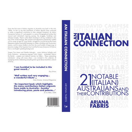 An Italian Connection: book cover design