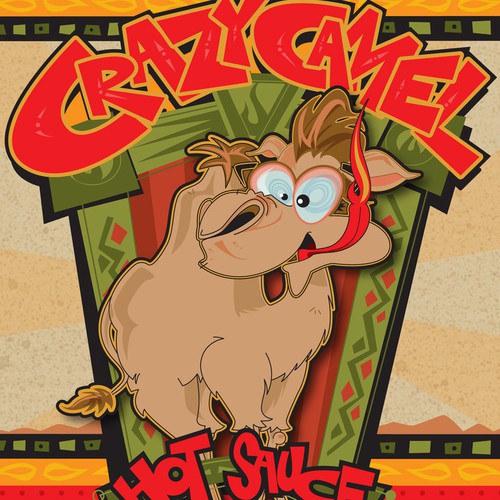 Crazy Camel Hot Sauce needs a new logo